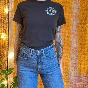 Vintage Black Motorcycle T-Shirt